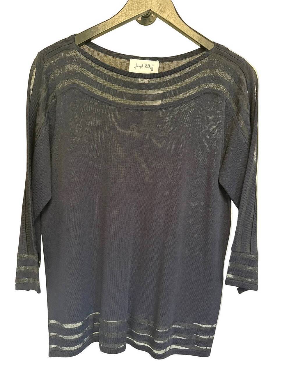 NEW JOSEPH RIBKOFF women's sweater knit pullover in grey